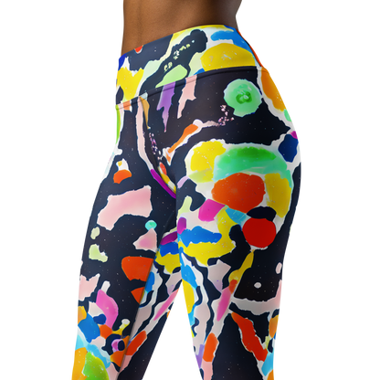 Yoga Leggings - Kaleido Burst