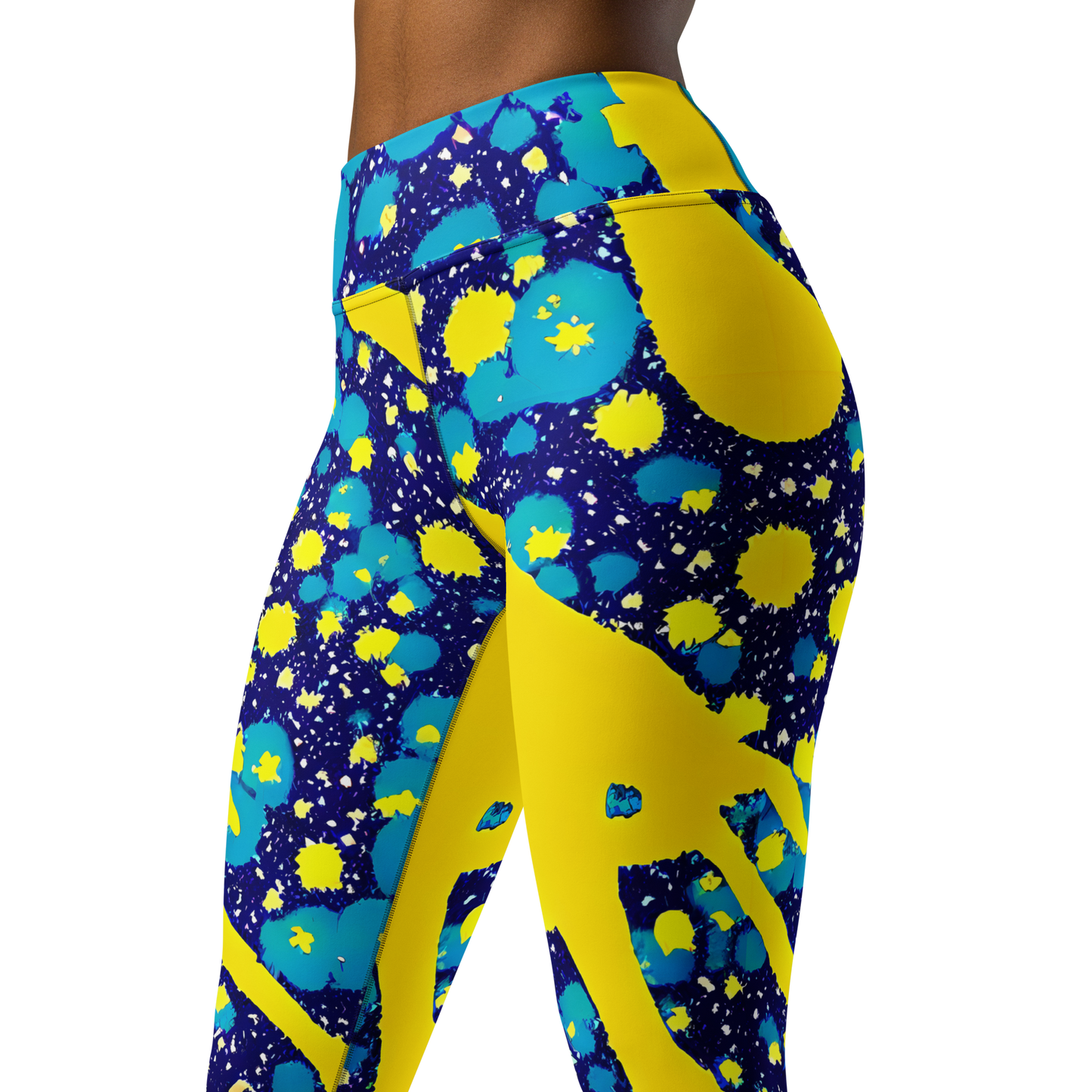 Yoga Leggings - Starburst Splash