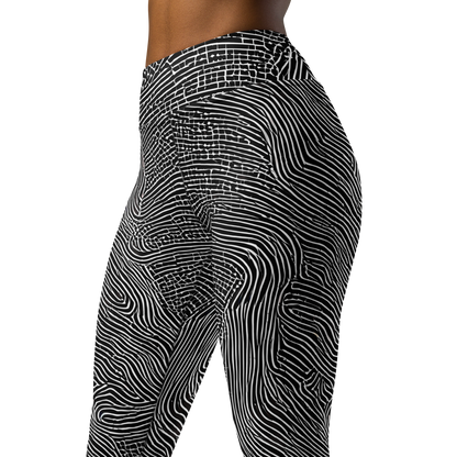 Yoga Leggings - Zenith Stripes