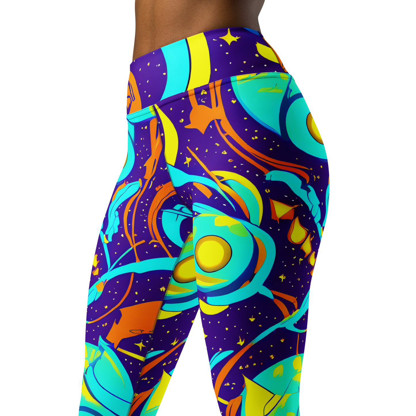 Yoga Leggings - Stellar Swirl