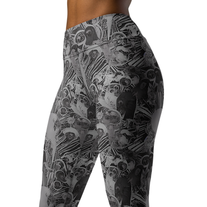 Yoga Leggings - Dusk Enigma