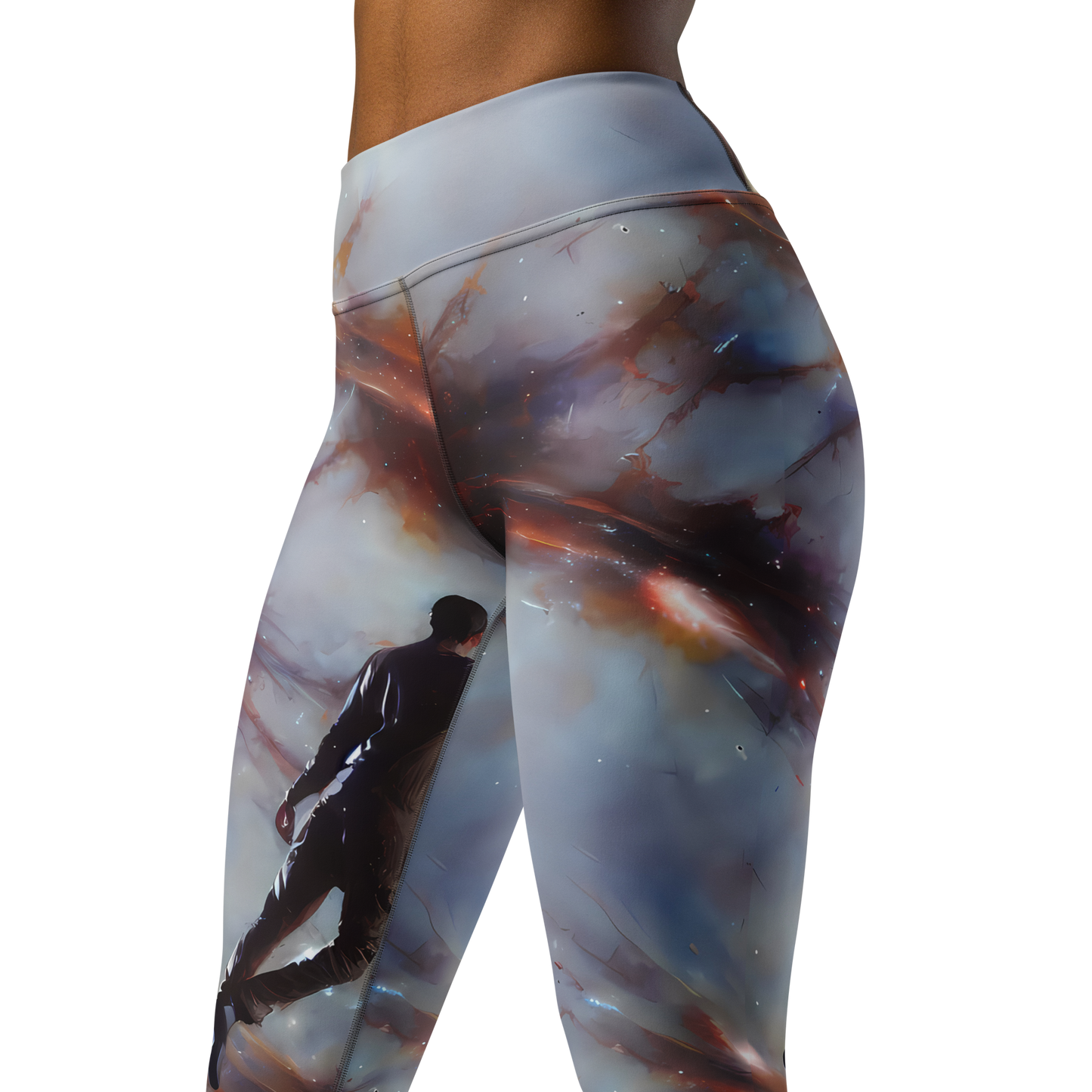 Yoga Leggings - Impressionist Void