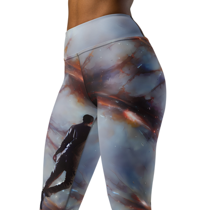 Yoga Leggings - Impressionist Void