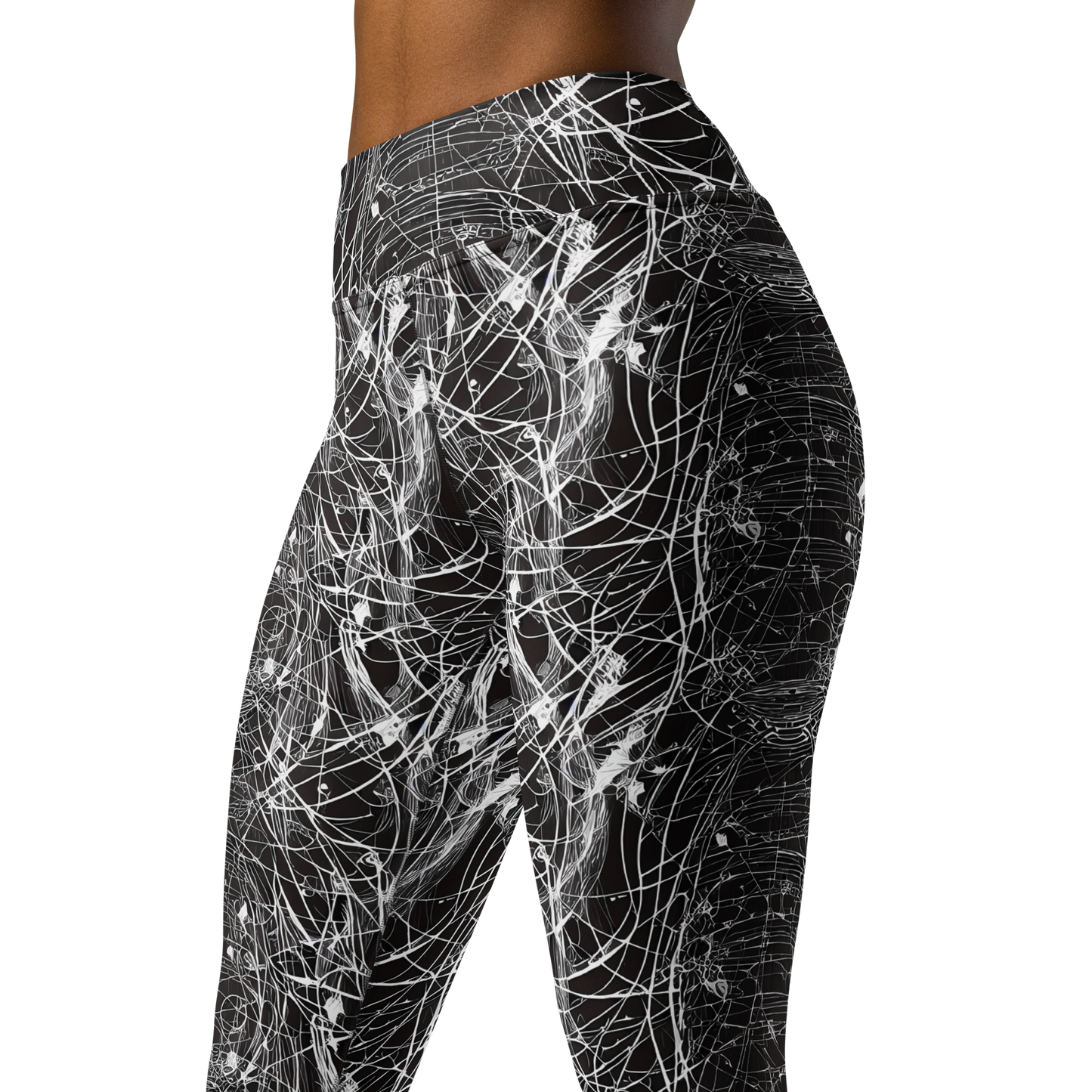 Yoga Leggings - Cyber Lattice