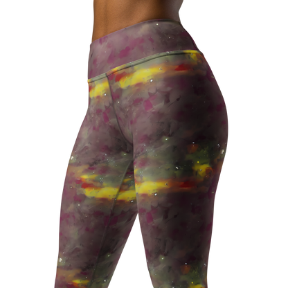 Yoga Leggings - Whispers of Autumn