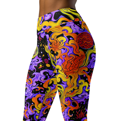 Yoga Leggings - Bosschaert Swirl
