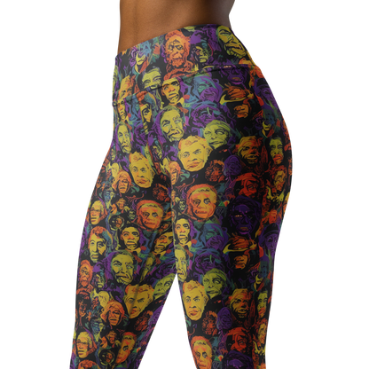 Yoga Leggings - Kaleidoscopic Spirits