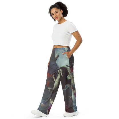 Wide-Leg Pants - Cosmic Dancer