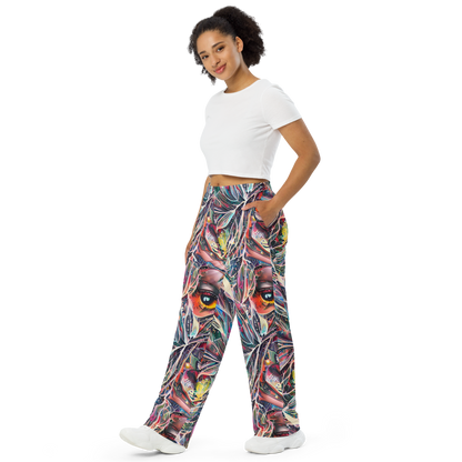 Wide-Leg Pants - Prismatic Reverie