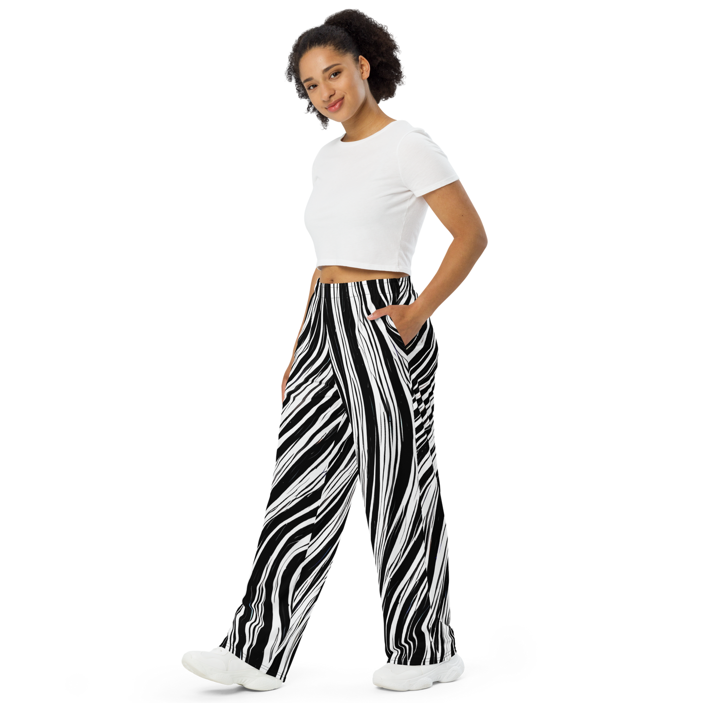 Wide-Leg Pants - Weston Waves