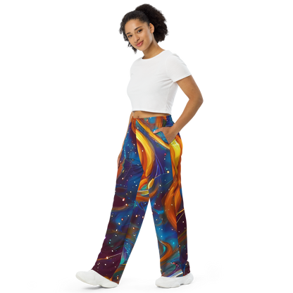 Wide-Leg Pants - Perez Whirl