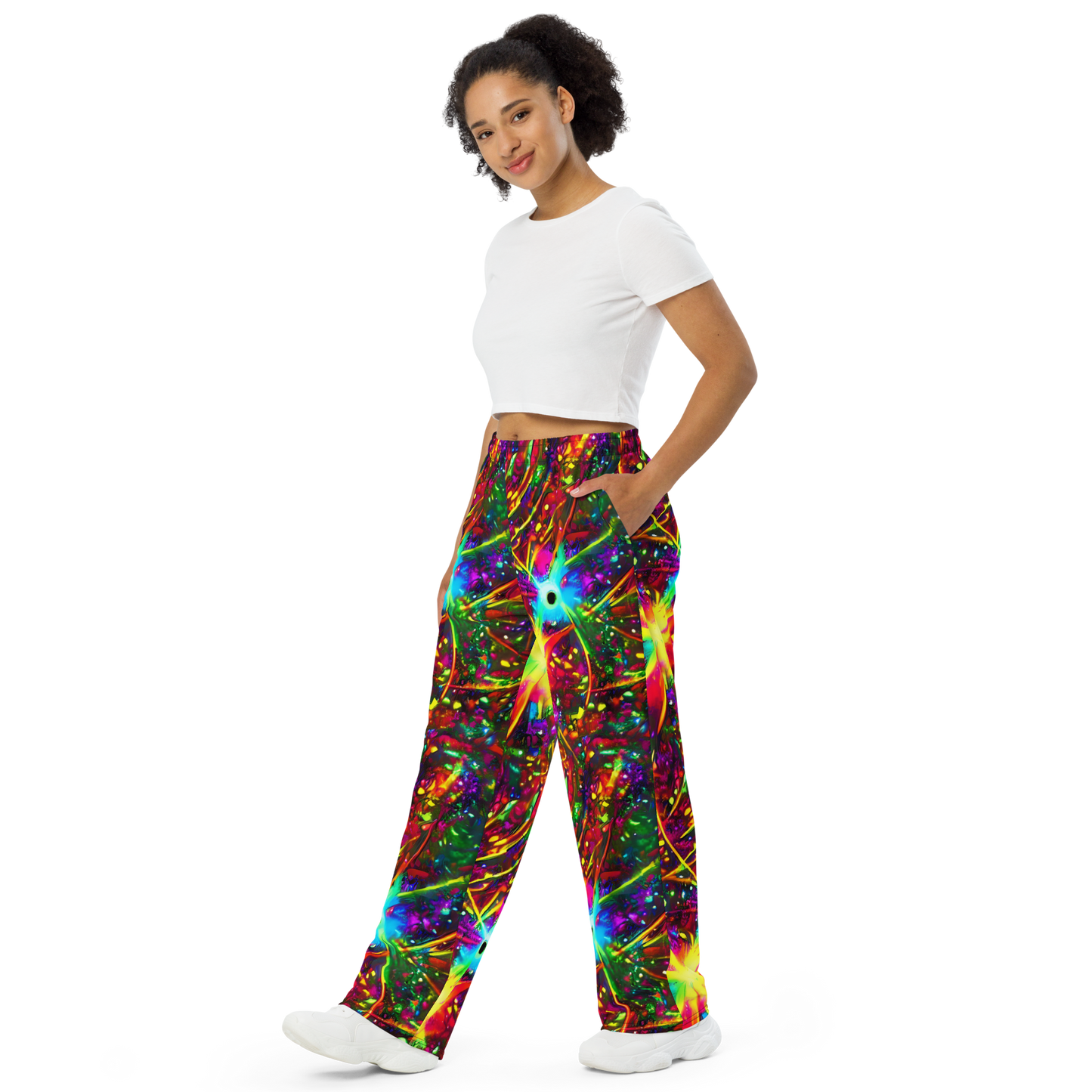 Wide-Leg Pants - Stellar Burst