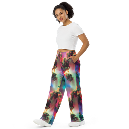 Wide-Leg Pants - Nebula Dreams