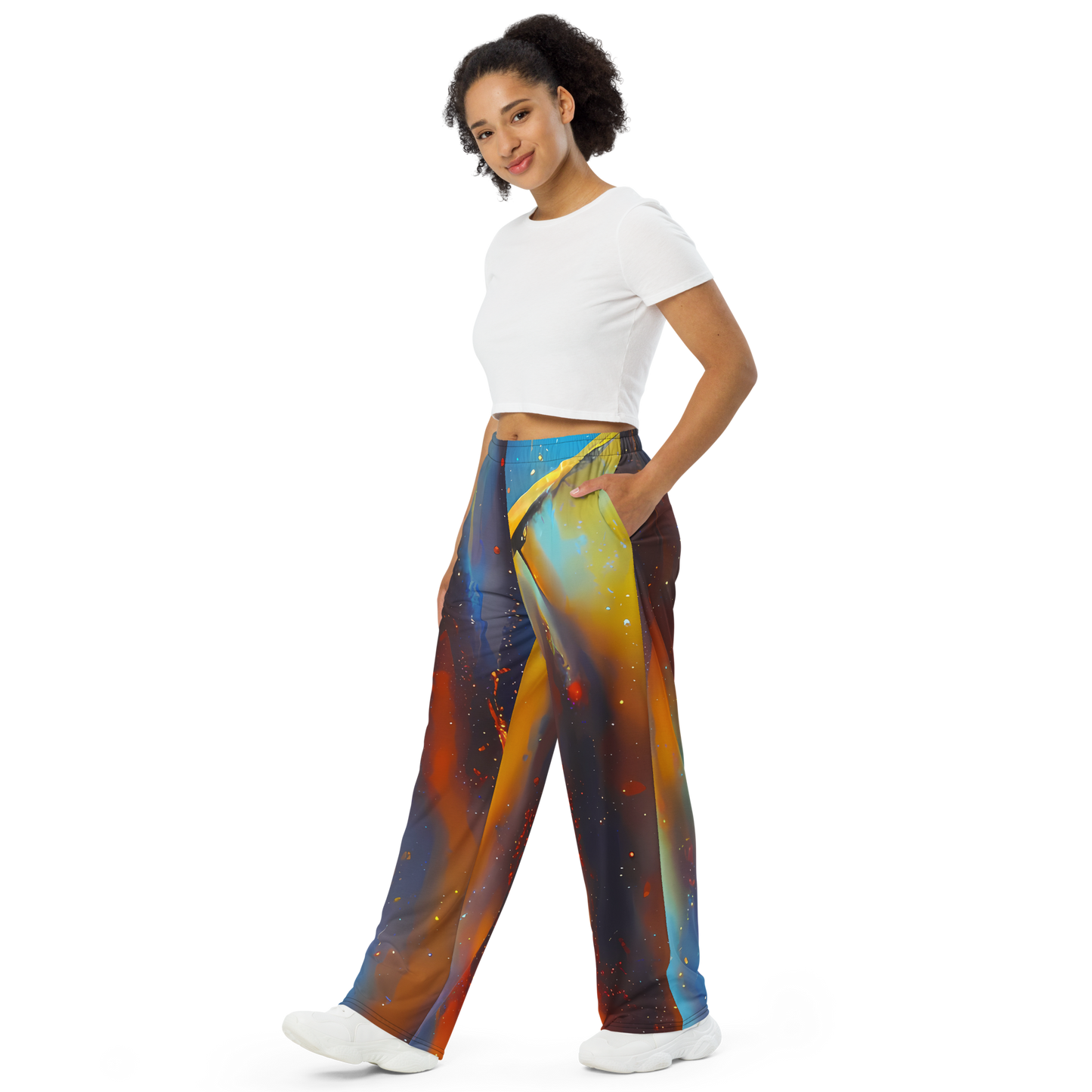 Wide-Leg Pants - Pliique Spectrum