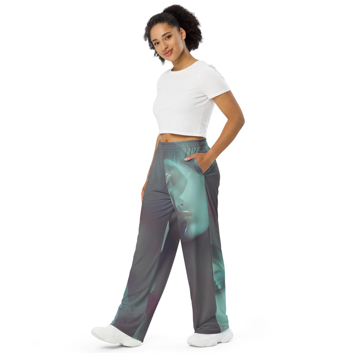 Wide-Leg Pants - Surreal Dreams