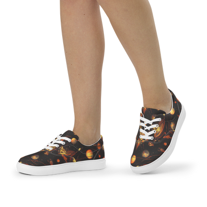 Women's Lace-Up Canvas Shoes - Murillo Vortex