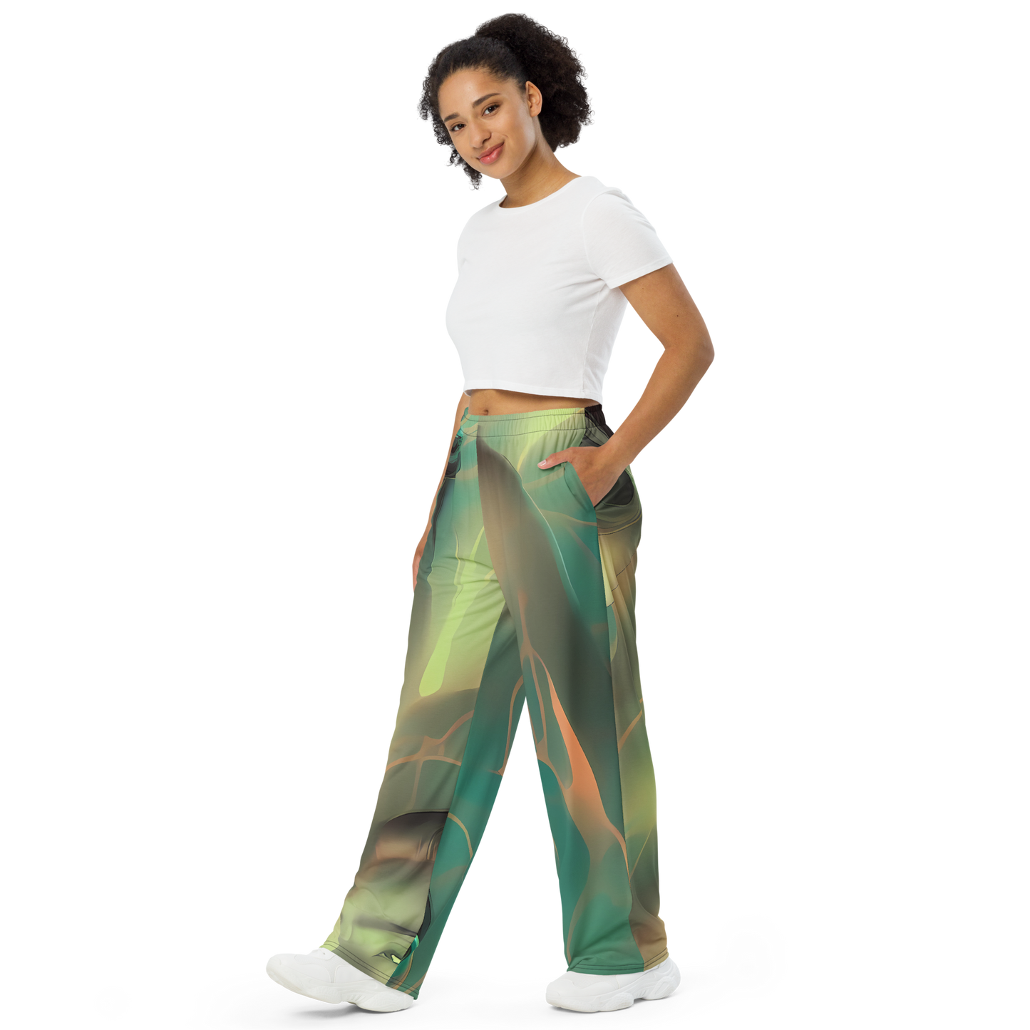 Wide-Leg Pants - Spectral Whisper