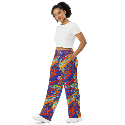 Wide-Leg Pants - Galactic Ember