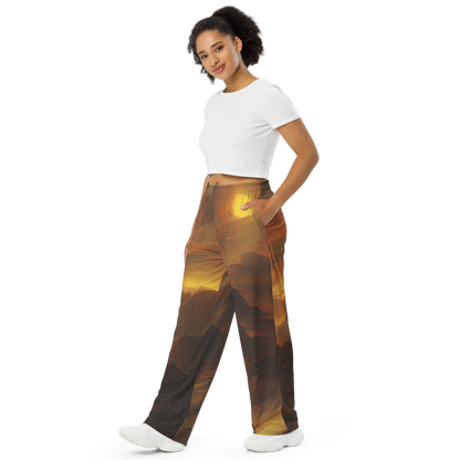 Wide-Leg Pants - Sunset Shores