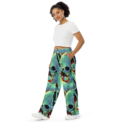 Wide-Leg Pants - Galactic Grotesque