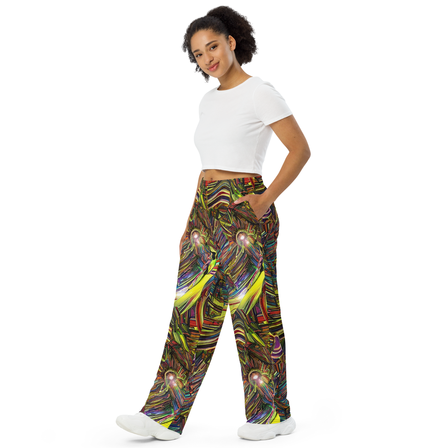 Wide-Leg Pants - Quantum Palette