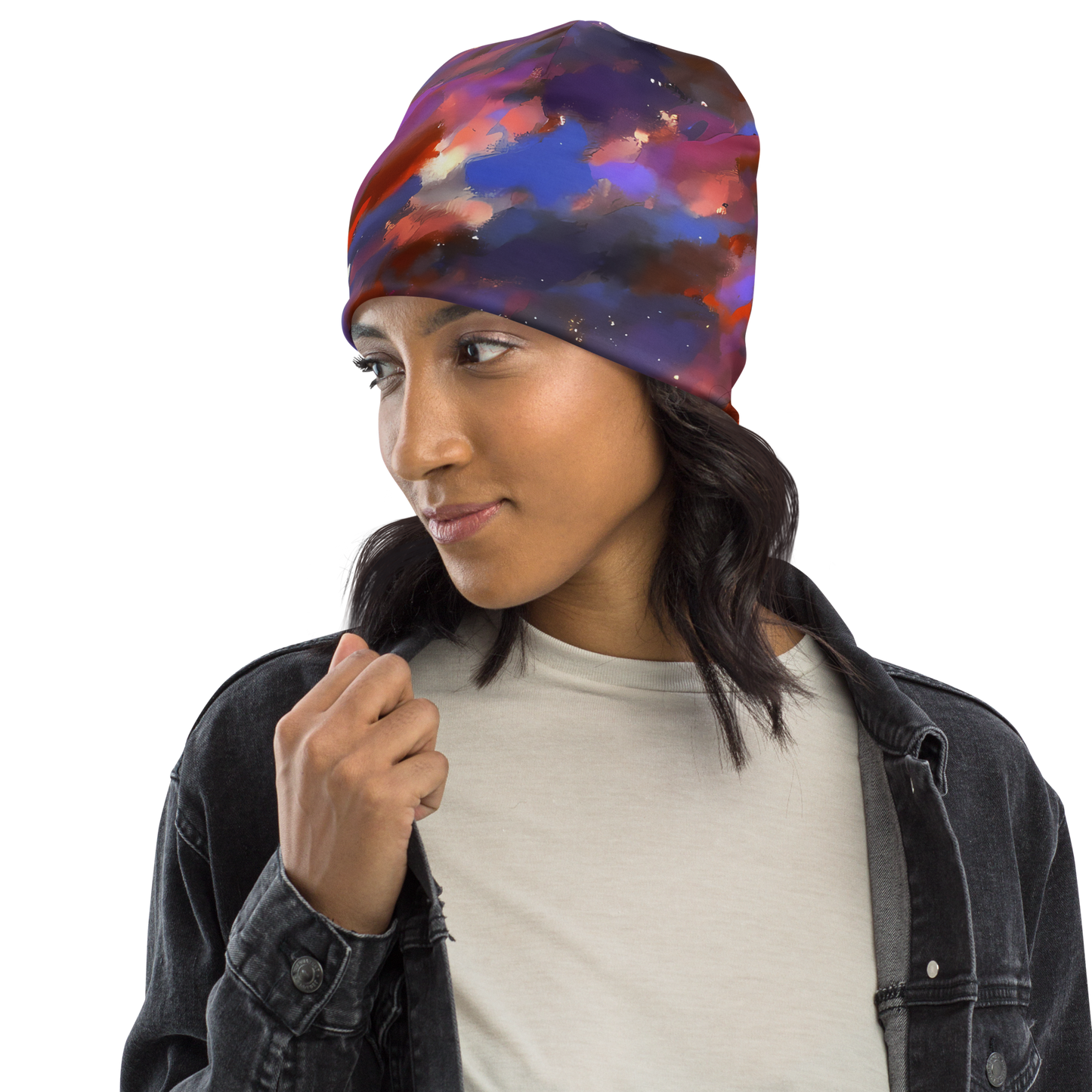 Beanie - Celestial Brushstroke