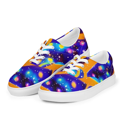 Men's Lace-Up Canvas Shoes - Epic Orbit