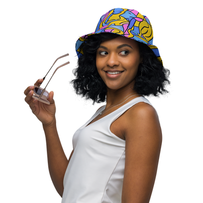 Reversible Bucket Hat - Cosmic Curves