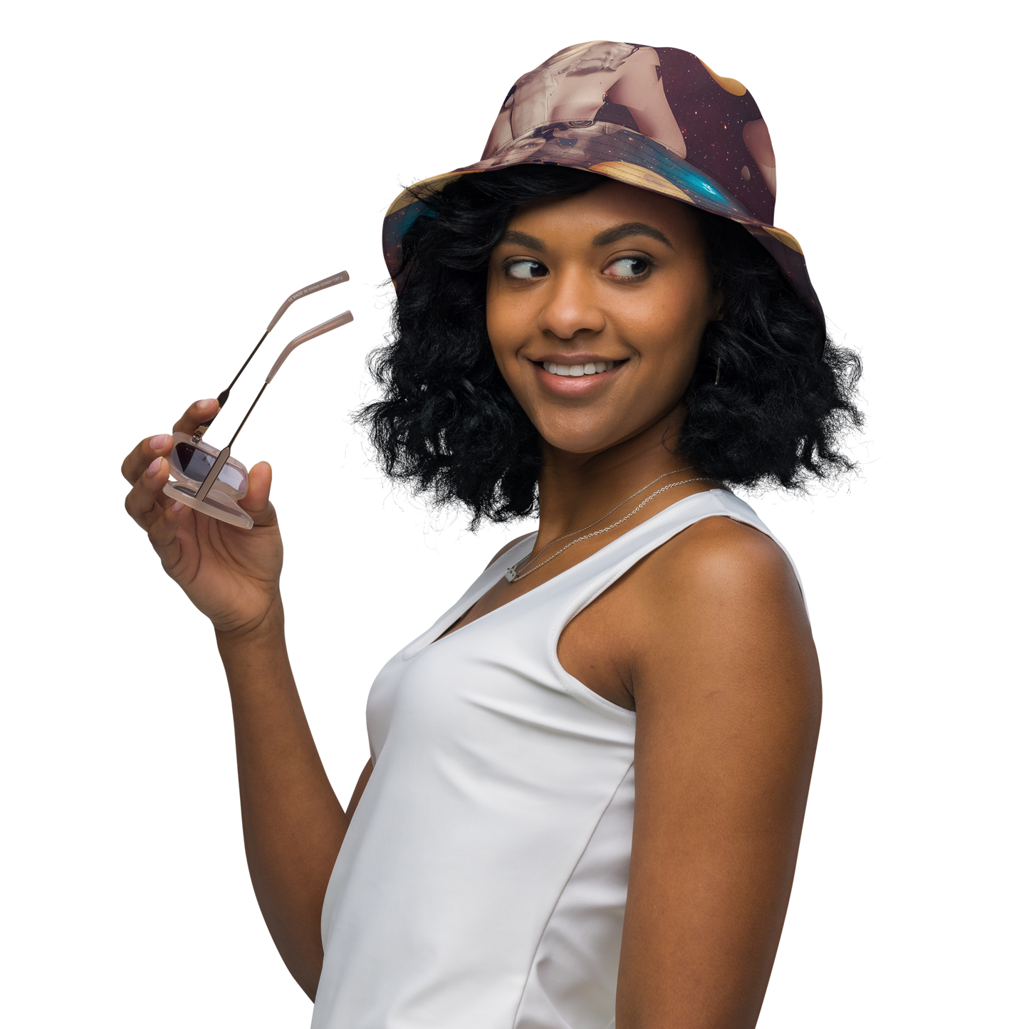 Reversible Bucket Hat - Nebula Siren