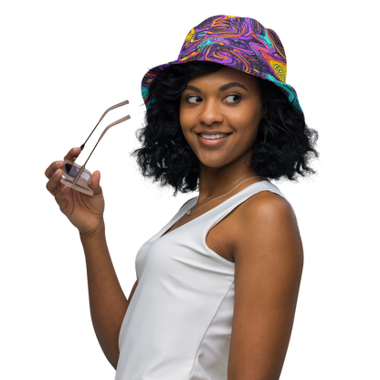 Reversible Bucket Hat - Hutty Nebula
