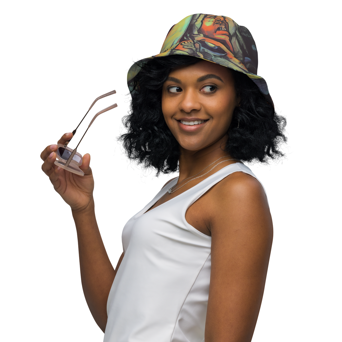 Reversible Bucket Hat - Cosmic Scream