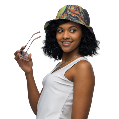 Reversible Bucket Hat - Cosmic Scream