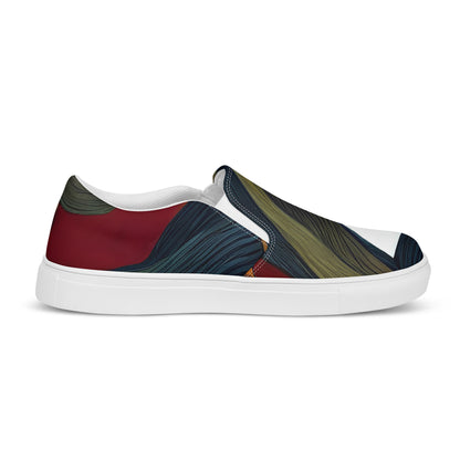 Women's Slip-On Canvas Shoes - Analog Dreams