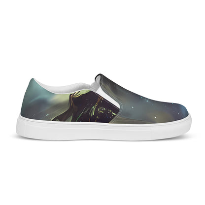 Women's Slip-On Canvas Shoes - Boldini Whirls