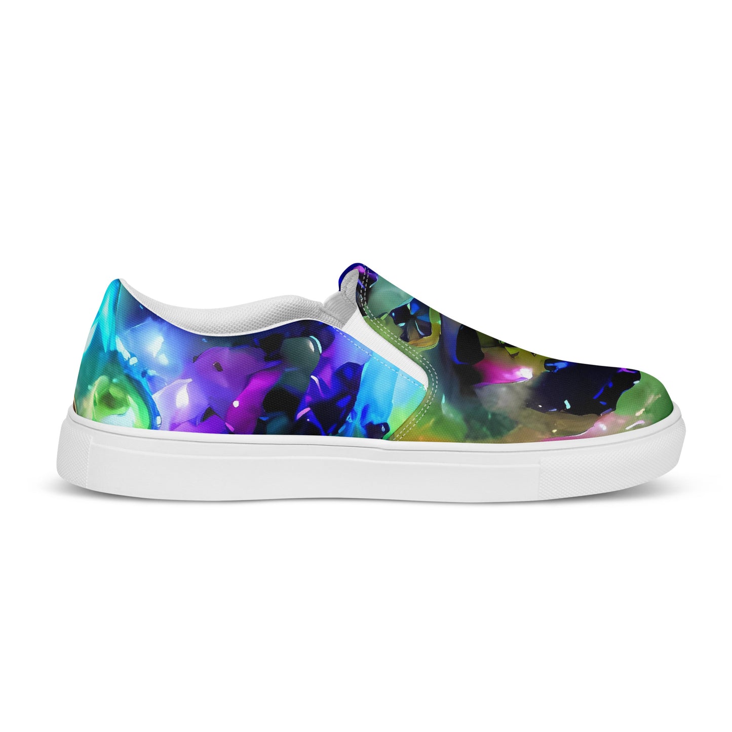 Women's Slip-On Canvas Shoes - Fantasy Spiral