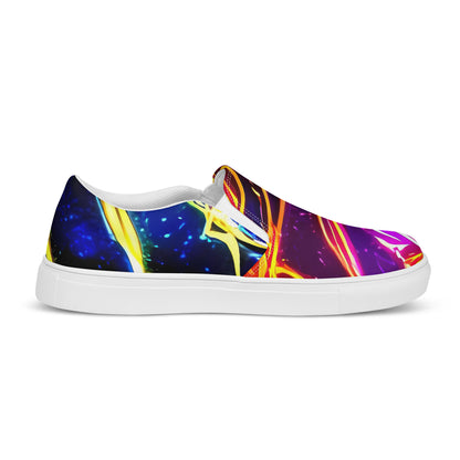 Women's Slip-On Canvas Shoes - Dancing in the Ether