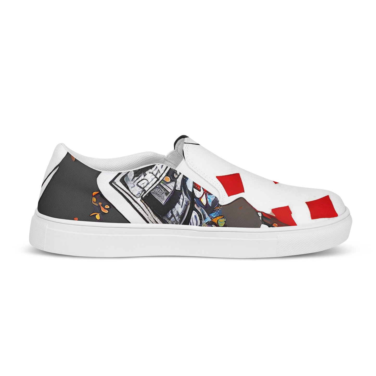 Women's Slip-On Canvas Shoes - Decked Out Dreams