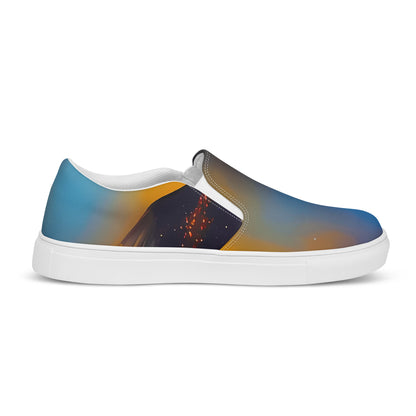 Women's Slip-On Canvas Shoes - Vivid Whisper