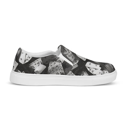 Women's Slip-On Canvas Shoes - Fortune’S Folly
