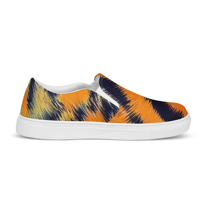Women's Slip-On Canvas Shoes - Tiger's Dream