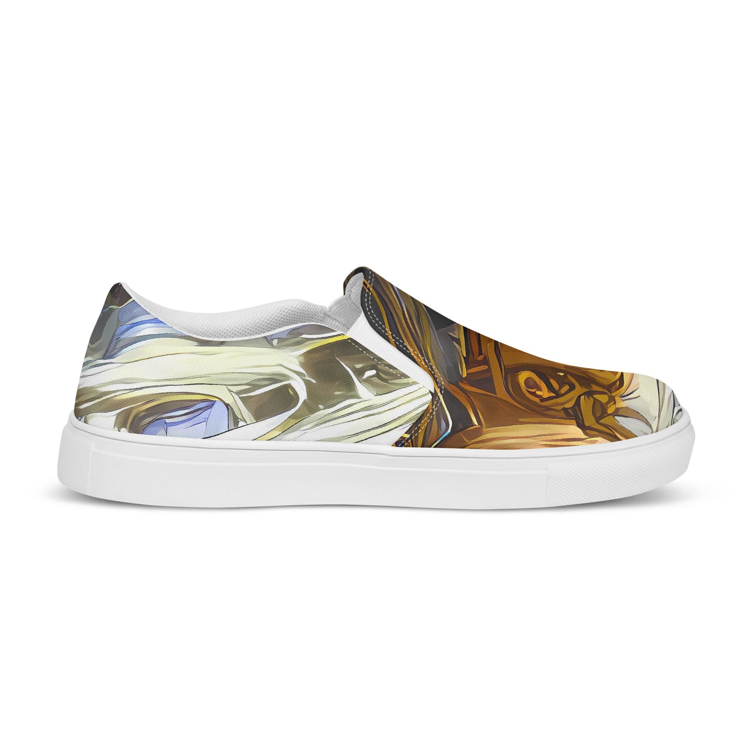 Women's Slip-On Canvas Shoes - Bloemaert's Galaxy