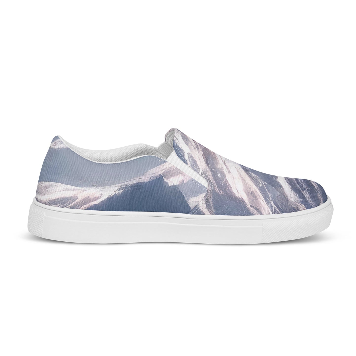 Women's Slip-On Canvas Shoes - Misty Pinnacles