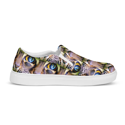 Women's Slip-On Canvas Shoes - Eye of the Wild