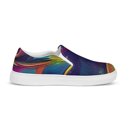 Women's Slip-On Canvas Shoes - Chromalush