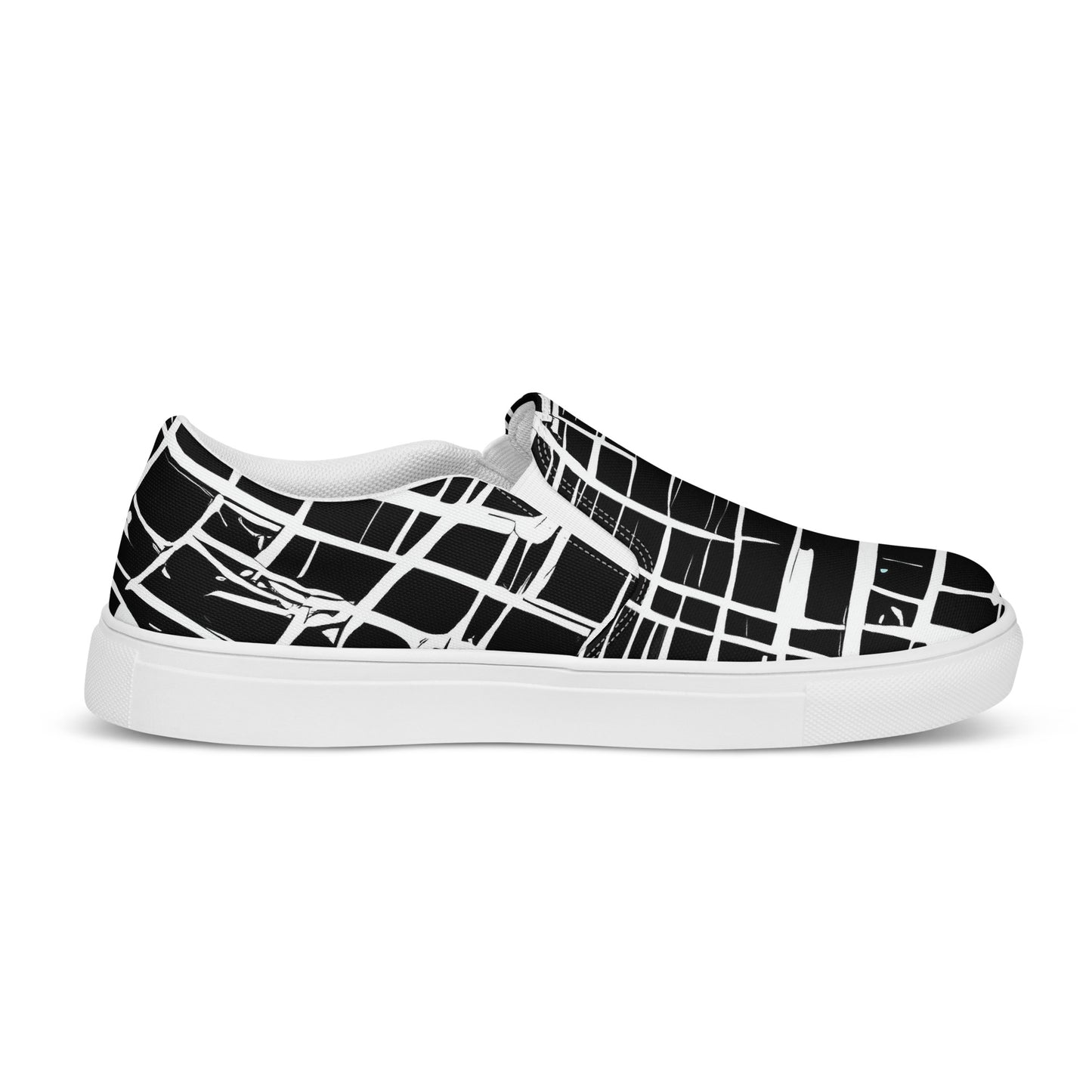 Women's Slip-On Canvas Shoes - List's Labyrinth