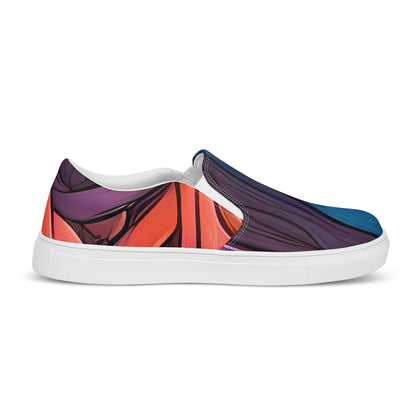 Women's Slip-On Canvas Shoes - Tooker's Reverie