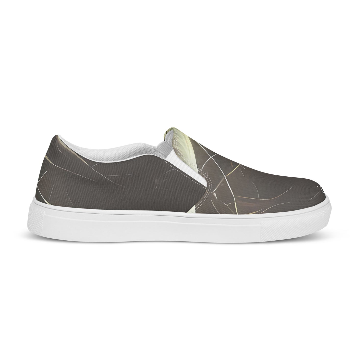 Women's Slip-On Canvas Shoes - Nebula Veins