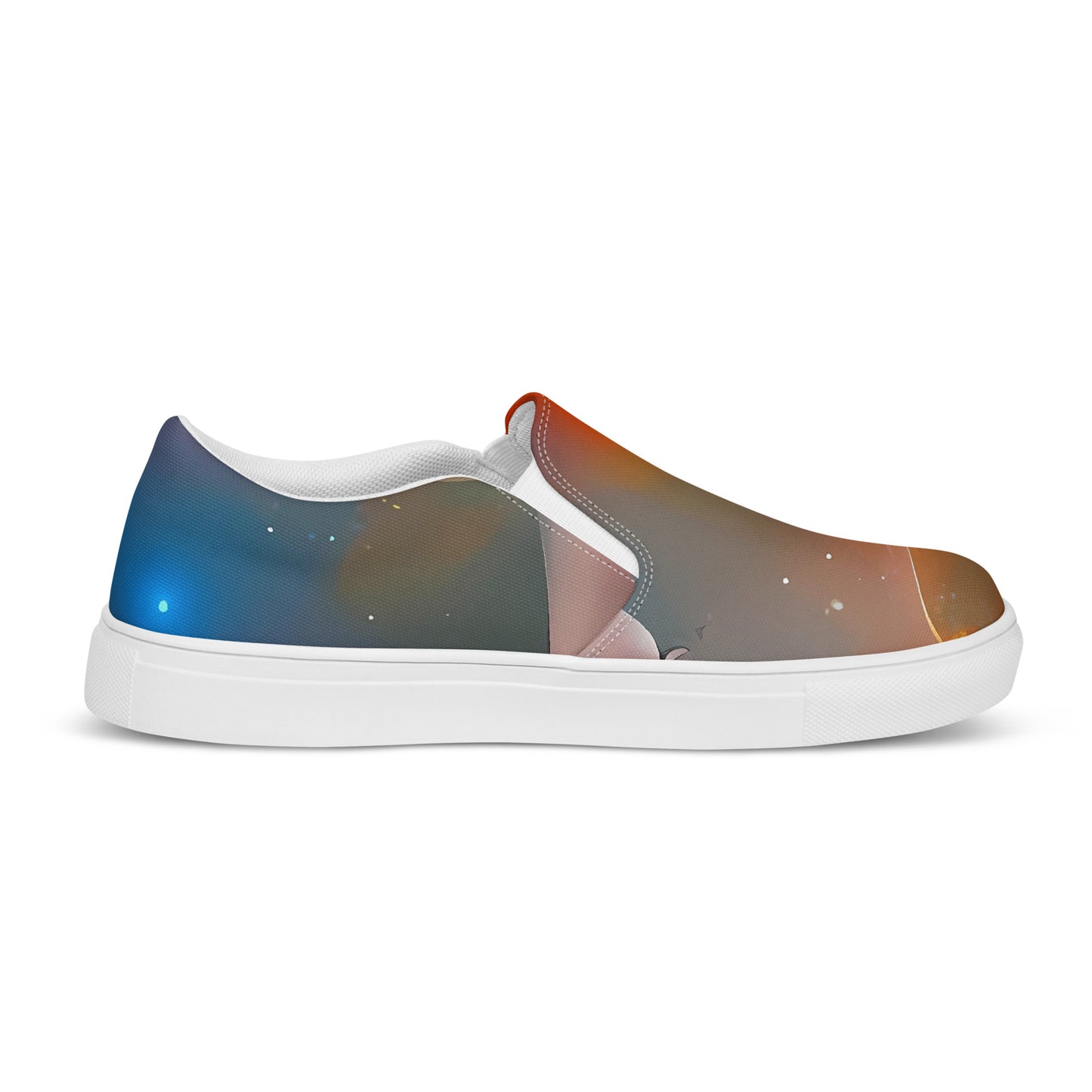 Women's Slip-On Canvas Shoes - Whispering Ember