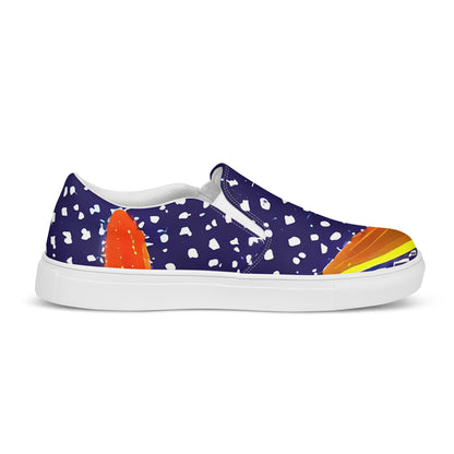 Women's Slip-On Canvas Shoes - Jungle Zephyr