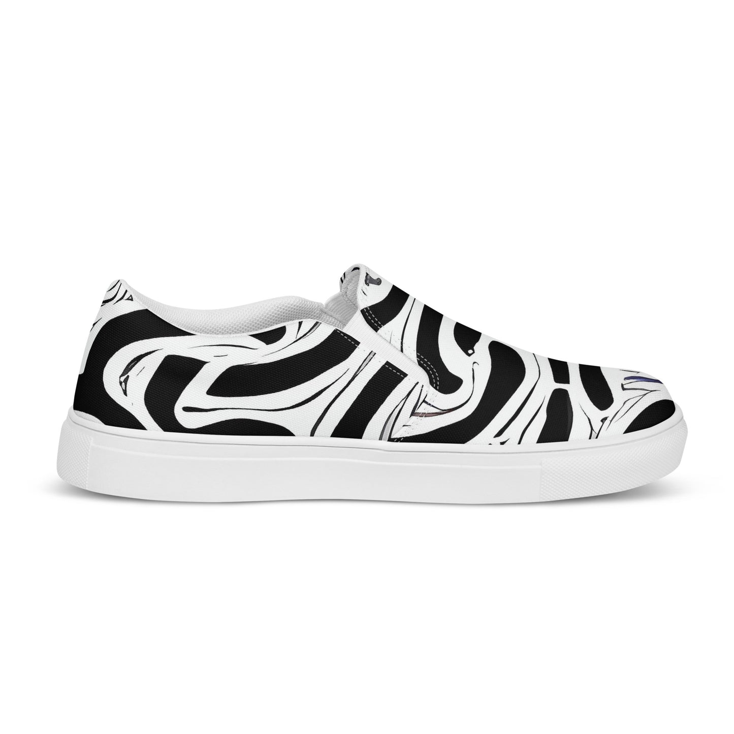 Women's Slip-On Canvas Shoes - Inked Dreams